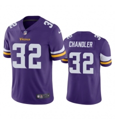 Men's Minnesota Vikings #32 Ty Chandler Purple 2023 F.U.S.E. Vapor Untouchable Limited Football Stitched Jersey