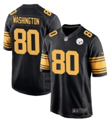 Men's Pittsburgh Steelers #80 Darnell Washington Black Color Rush Vapor Untouchable Limited Stitched Jersey