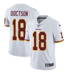 Youth Nike Washington Redskins #18 Josh Doctson White Vapor Untouchable Limited Player NFL Jersey