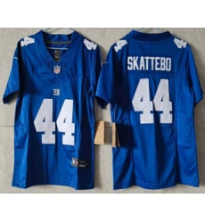 Youth New York Giants #44 Cam Skattebo Limited FUSE Blue Vapor Jersey