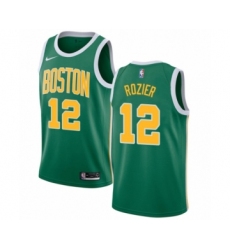 Women's Nike Boston Celtics #12 Terry Rozier Green Swingman Jersey - Earned Edition