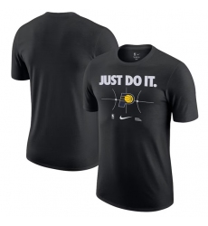 Men's Indiana Pacers Black Just Do It T-Shirt