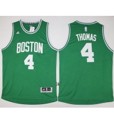 Celtics #4 Isaiah Thomas Green Stitched NBA Jersey