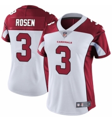 Women's Nike Arizona Cardinals #3 Josh Rosen White Vapor Untouchable Limited Player NFL Jersey