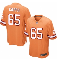 Men's Nike Tampa Bay Buccaneers #65 Alex Cappa Game Orange Glaze Alternate NFL Jersey