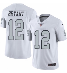 Youth Nike Oakland Raiders #12 Martavis Bryant Limited White Rush Vapor Untouchable NFL Jersey