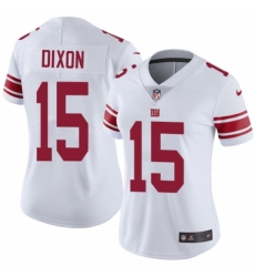 Women's Nike New York Giants #15 Riley Dixon White Vapor Untouchable Elite Player NFL Jersey