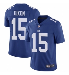 Youth Nike New York Giants #15 Riley Dixon Royal Blue Team Color Vapor Untouchable Limited Player NFL Jersey