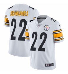 Youth Nike Pittsburgh Steelers #22 Terrell Edmunds White Vapor Untouchable Limited Player NFL Jersey