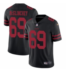 Youth Nike San Francisco 49ers #69 Mike McGlinchey Black Vapor Untouchable Limited Player NFL Jersey