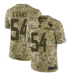 Men's Nike Tennessee Titans #54 Rashaan Evans Limited Camo 2018 Salute to Service NFL Jersey