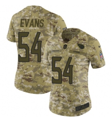 Women's Nike Tennessee Titans #54 Rashaan Evans Limited Camo 2018 Salute to Service NFL Jersey