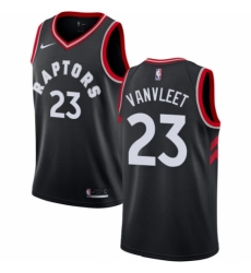 Youth Nike Toronto Raptors #23 Fred VanVleet Authentic Black NBA Jersey Statement Edition