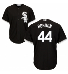 Youth Majestic Chicago White Sox #44 Bruce Rondon Replica Black Alternate Home Cool Base MLB Jersey