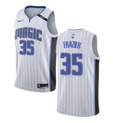 Women's Nike Orlando Magic #35 Melvin Frazier Swingman White NBA Jersey - Association Edition