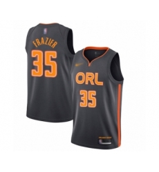 Women's Orlando Magic #35 Melvin Frazier Swingman Charcoal Basketball Jersey - 2019 20 City Edition