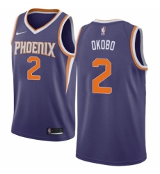 Youth Nike Phoenix Suns #2 Elie Okobo Swingman Purple NBA Jersey - Icon Edition