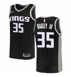 Men's Nike Sacramento Kings #35 Marvin Bagley III Authentic Black NBA Jersey Statement Edition