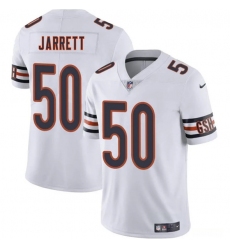 Men's Chicago Bears #50 Grady Jarrett White 2025 Vapor Football Stitched Jersey