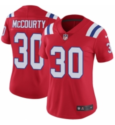 Women's Nike New England Patriots #30 Jason McCourty Red Alternate Vapor Untouchable Limited Player NFL Jersey