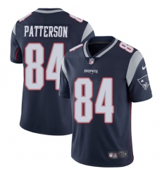 Youth Nike New England Patriots #84 Cordarrelle Patterson Navy Blue Team Color Vapor Untouchable Limited Player NFL Jersey