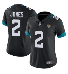 Women's Nike Jacksonville Jaguars #2 Landry Jones Black Team Color Vapor Untouchable Limited Player NFL Jersey