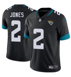 Youth Nike Jacksonville Jaguars #2 Landry Jones Black Team Color Vapor Untouchable Limited Player NFL Jersey