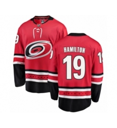 Youth Carolina Hurricanes #42 Greg McKegg Authentic Red Home Fanatics Branded Breakaway NHL Jersey