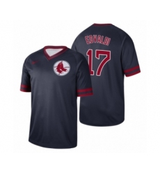 Women's Boston Red Sox #17 Nathan Eovaldi Navy Cooperstown Collection Legend Jersey