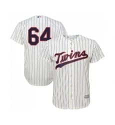 Youth Minnesota Twins #64 Willians Astudillo Replica Scarlet Alternate Cool Base Baseball Jersey