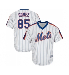 Men's New York Mets #85 Carlos Gomez Replica White Alternate Cool Base Baseball Jersey
