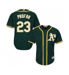 Men's Oakland Athletics #23 Jurickson Profar Replica Green Alternate 1 Cool Base Baseball Jersey