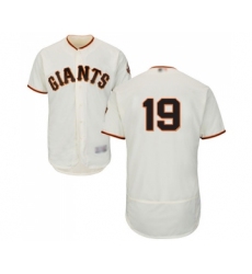 Men's San Francisco Giants #19 Tyler Austin Cream Home Flex Base Authentic Collection Baseball Jersey