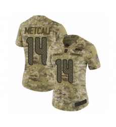 Women's Seattle Seahawks #14 D.K. Metcalf Limited Camo 2018 Salute to Service Football Jersey Women's Seattle Seahawks #14 D.K. Metcalf Limited Camo 2018 Salute to Service Football Jersey