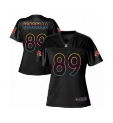 Women's Arizona Cardinals #89 Andy Isabella Game Black Fashion Football Jersey
