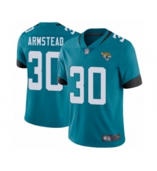 Men's Jacksonville Jaguars #30 Ryquell Armstead Teal Green Alternate Vapor Untouchable Limited Player Football Jersey