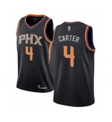 Men's Phoenix Suns #4 Jevon Carter Authentic Black Basketball Jersey Statement Edition