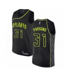 Women's Atlanta Hawks #31 Chandler Parsons Swingman Black Basketball Jersey - City Edition