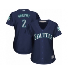 Women's Seattle Mariners #3 J.P. Crawford Authentic Teal Green Alternate Cool Base Baseball Player Jersey