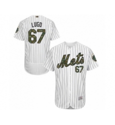 Men's New York Mets #67 Seth Lugo Authentic White 2016 Memorial Day Fashion Flex Base Baseball Player Jersey