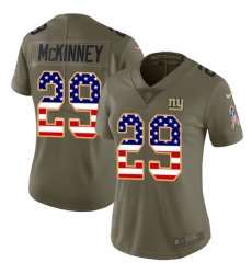Women's New York Giants #29 Xavier McKinney Royal Blue Team Color Stitched 100th Season Vapor Untouchable Limited Jersey