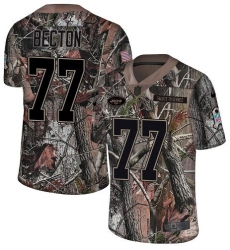 Youth New York Jets #77 Mekhi Becton Green Team Color Stitched 100th Season Vapor Untouchable Limited Jersey