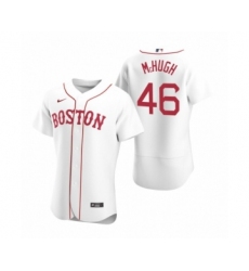 Men's Boston Red Sox #46 Collin McHugh Nike White Authentic 2020 Alternate Jersey