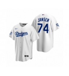 Men's Los Angeles Dodgers #81 Victor Gonzalez Royal 2020 World Series Champions Replica Jersey