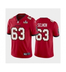 Men's Tampa Bay Buccaneers #65 Alex Cappa White 2021 Super Bowl LV Jersey