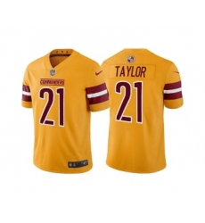 Men's Washington Commanders #21 Sean Taylor Gold Vapor Untouchable Stitched Football Jersey Men's Washington Commanders #21 Sean Taylor Gold Vapor Untouchable Stitched Football Jersey