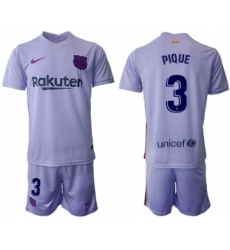 Men 2021-2022 Club Barcelona away purple 7 Soccer Jerseys