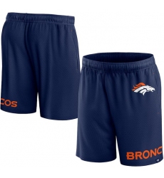 Men's Denver Broncos Navy Shorts