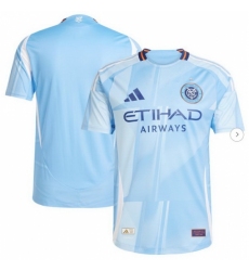 Men's New York City FC adidas Light Blue 2025 The Excelsior Authentic Jersey