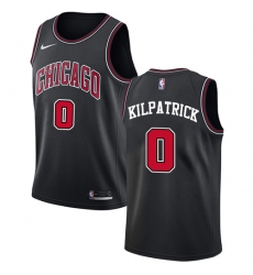 Women's Nike Chicago Bulls #0 Sean Kilpatrick Swingman Black NBA Jersey Statement Edition